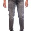 Henry Castle & Co Men’s Slim Fit Grey Washed Stretch Jeans | Modern Casual Denim for Daily Wear