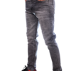 Henry Castle & Co Men’s Slim Fit Grey Washed Stretch Jeans | Modern Casual Denim for Daily Wear