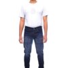 Henry Castle & Co Men’s Slim Fit Navy Blue Stretch Jeans | Clean Classic Denim for Everyday & Office Wear
