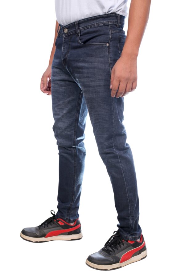 4 (3) Henry Castle & Co Men’s Slim Fit Dark Blue Stretch Jeans | Classic Indigo Denim for Casual & Daily Wear