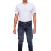 4 (4) Henry Castle & Co Men’s Slim Fit Dark Blue Stretch Jeans | Classic Indigo Denim for Casual & Daily Wear
