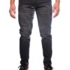 Henry Castle & Co Men’s Slim Fit Deep Black Stretch Jeans | Premium Fade Denim for Smart Casual Wear