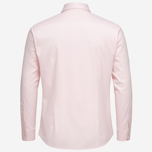 HCC-WM-PK (3) Henry Castle & Co Men’s Pink Cotton Shirt | Solid Smart Casual Shirt for Office & Daily Wear