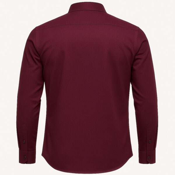 HCC-WM-PL (2) Henry Castle & Co Men’s Purple Cotton Shirt | Solid Smart Casual Shirt for Office & Daily Wear