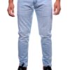 Henry Castle & Co Men’s Slim Fit Light Sky Blue Stretch Jeans | Clean Minimal Denim for Casual & Summer Wear